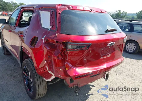 2025 Chevrolet Equinox Awd Rs из США, поврежденный, VIN 3GNAXTEG6SL227777